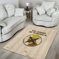 No Kings In America Area Rug We The People - Wonder Print Shop