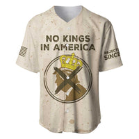 No Kings In America Baseball Jersey We The People - Wonder Print Shop