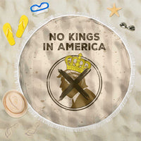 No Kings In America Beach Blanket We The People - Wonder Print Shop