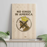 No Kings In America Canvas Wall Art We The People - Wonder Print Shop