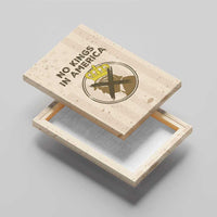 No Kings In America Canvas Wall Art We The People - Wonder Print Shop