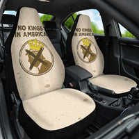 No Kings In America Car Seat Cover We The People - Wonder Print Shop