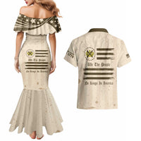 No Kings In America Couples Matching Mermaid Dress and Hawaiian Shirt We The People - Wonder Print Shop