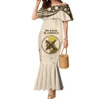 No Kings In America Family Matching Mermaid Dress and Hawaiian Shirt We The People - Wonder Print Shop