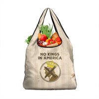 No Kings In America Grocery Bag We The People - Wonder Print Shop