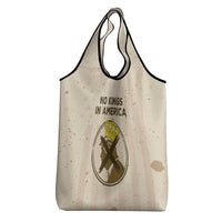 No Kings In America Grocery Bag We The People - Wonder Print Shop