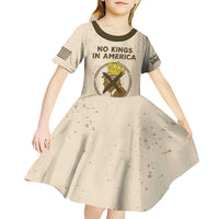 No Kings In America Kid Short Sleeve Dress We The People - Wonder Print Shop