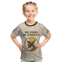 No Kings In America Kid T Shirt We The People - Wonder Print Shop