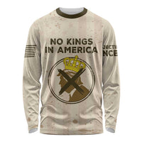 No Kings In America Long Sleeve Shirt We The People - Wonder Print Shop