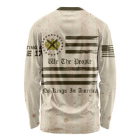 No Kings In America Long Sleeve Shirt We The People - Wonder Print Shop