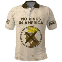 No Kings In America Polo Shirt We The People - Wonder Print Shop