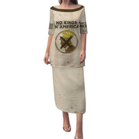 No Kings In America Puletasi We The People - Wonder Print Shop