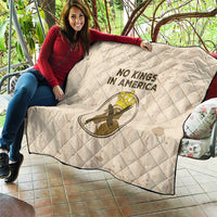 No Kings In America Quilt We The People - Wonder Print Shop
