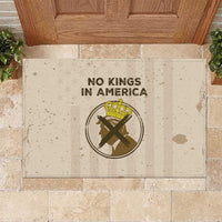 No Kings In America Rubber Doormat We The People - Wonder Print Shop
