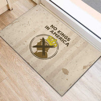 No Kings In America Rubber Doormat We The People - Wonder Print Shop