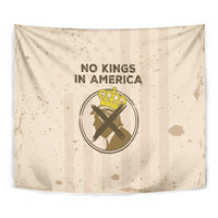 No Kings In America Tapestry We The People - Wonder Print Shop