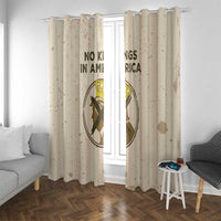 No Kings In America Window Curtain We The People - Wonder Print Shop