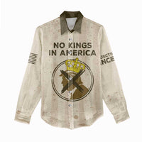 No Kings In America Women Casual Shirt We The People - Wonder Print Shop