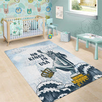 Funny Rejecting Kings Area Rug Since 1776 No Kings In America Retro Style LT05
