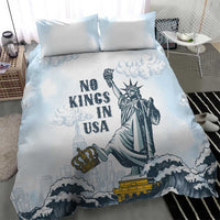 Funny Rejecting Kings Bedding Set Since 1776 No Kings In America Retro Style LT05