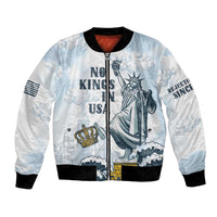 Funny Rejecting Kings Bomber Jacket Since 1776 No Kings In America Retro Style LT05