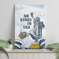 Funny Rejecting Kings Canvas Wall Art Since 1776 No Kings In America Retro Style LT05