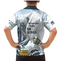 Funny Rejecting Kings Family Matching Mermaid Dress and Hawaiian Shirt Since 1776 No Kings In America Retro Style LT05