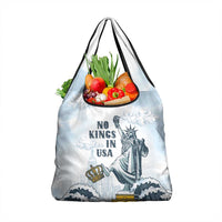 Funny Rejecting Kings Grocery Bag Since 1776 No Kings In America Retro Style LT05