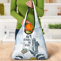 Funny Rejecting Kings Grocery Bag Since 1776 No Kings In America Retro Style LT05