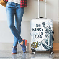 Funny Rejecting Kings Luggage Cover Since 1776 No Kings In America Retro Style LT05