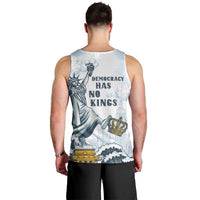 Funny Rejecting Kings Men Tank Top Since 1776 No Kings In America Retro Style LT05