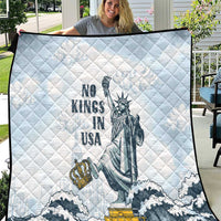 Funny Rejecting Kings Quilt Since 1776 No Kings In America Retro Style LT05