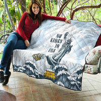 Funny Rejecting Kings Quilt Since 1776 No Kings In America Retro Style LT05