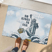 Funny Rejecting Kings Rubber Doormat Since 1776 No Kings In America Retro Style LT05