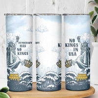 Funny Rejecting Kings Skinny Tumbler Since 1776 No Kings In America Retro Style LT05