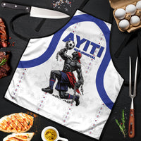 Haiti Ayiti Nan Mondyal 2026 Apron Fyete Lit Victwa White Version