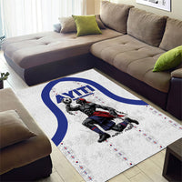 Haiti Ayiti Nan Mondyal 2026 Area Rug Fyete Lit Victwa White Version