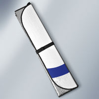 Haiti Ayiti Nan Mondyal 2026 Auto Sun Shade Fyete Lit Victwa White Version