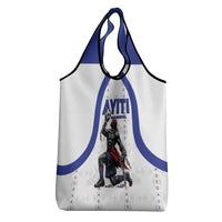 Haiti Ayiti Nan Mondyal 2026 Grocery Bag Fyete Lit Victwa White Version