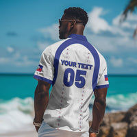Custom Haiti Ayiti Nan Mondyal 2026 Hawaiian Shirt Fyete Lit Victwa White Version