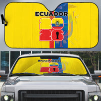 Ecuador Football 2026 Auto Sun Shade South American Pride