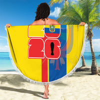 Ecuador Football 2026 Beach Blanket South American Pride