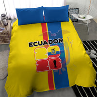 Ecuador Football 2026 Bedding Set South American Pride