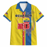 Custom Ecuador Football 2026 Hawaiian Shirt South American Pride