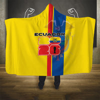 Ecuador Football 2026 Hooded Blanket South American Pride