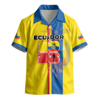 Custom Ecuador Football 2026 Kid Hawaiian Shirt South American Pride