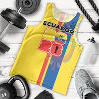 Custom Ecuador Football 2026 Men Tank Top South American Pride