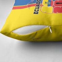 Ecuador Football 2026 Pillow Cover South American Pride