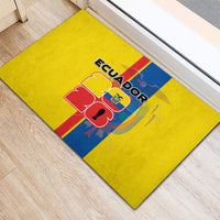 Ecuador Football 2026 Rubber Doormat South American Pride
