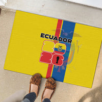 Ecuador Football 2026 Rubber Doormat South American Pride